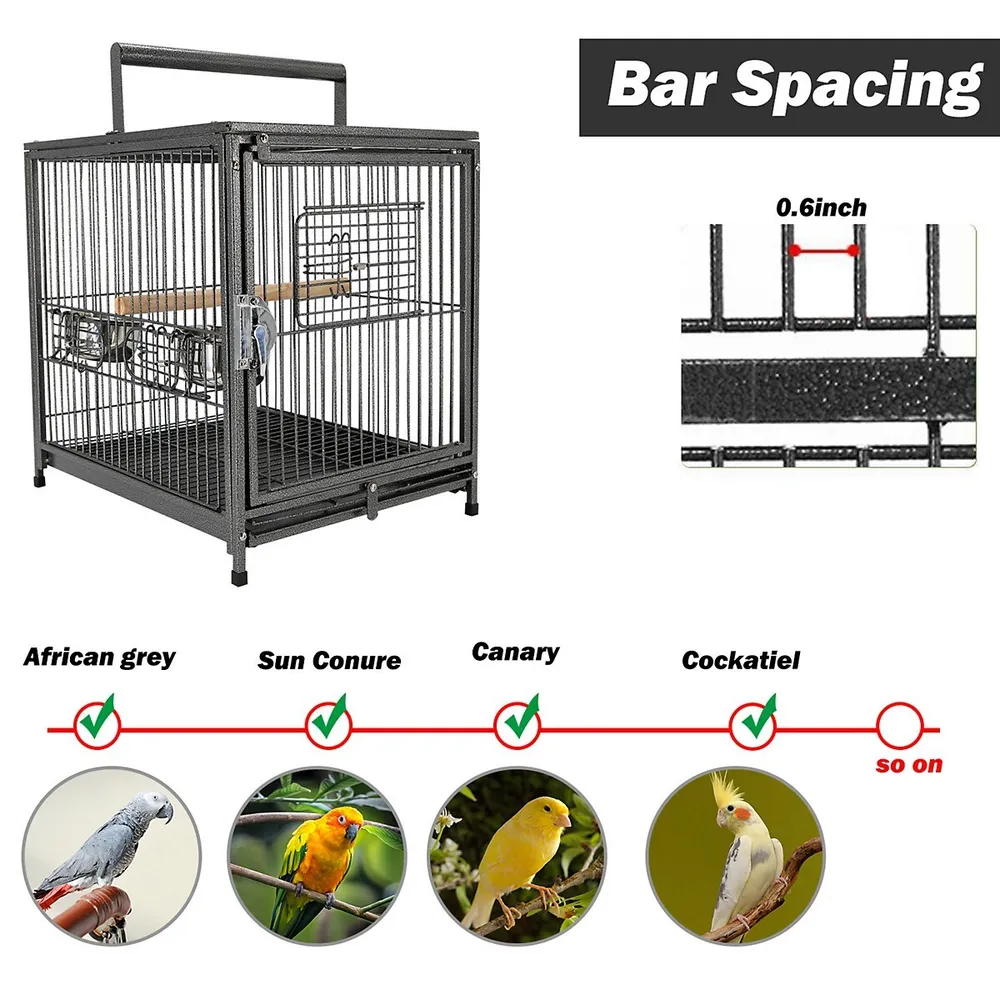 Bird Travel Carrier Cage