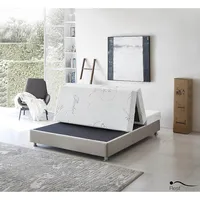 6 Inch Exhilarate Tri Fold Bamboo Cool Gel Memory Foam Mattress - Available 3 Sizes