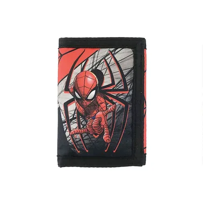 Marvel Spider-man Spider Web Tri-fold Wallet