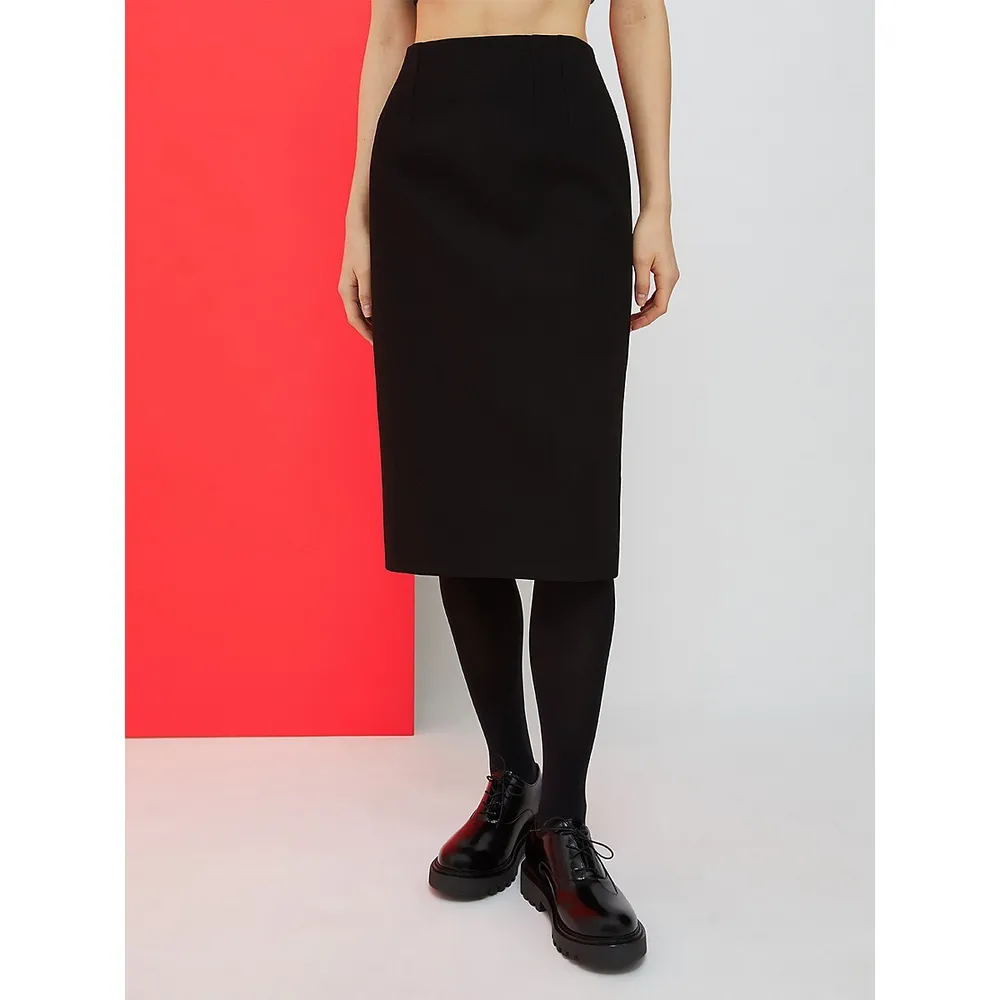 De-coated With Anna Dello Russo Midi Skirt