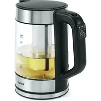 Glass Kettle With Tea Infuser, 1.7 Litre Capacity, 5 Temperature Settings, Stainless Steel