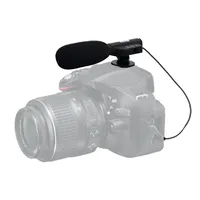 Compact Led Light + Microphone For Nikon Dslr Cameras