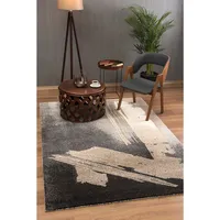 New Zealand Plush Collection Modern Abstract Area Rug