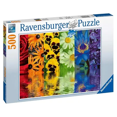 Floral Reflections 500 Pc Puzzle