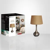 Touch Table Lamp With 3 Intensity Levels, 10.23 '' X 15.74 '', From The Adrien Collection, Brown