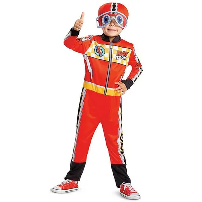 Ricky Zoom Motorbike Car Kids Costume