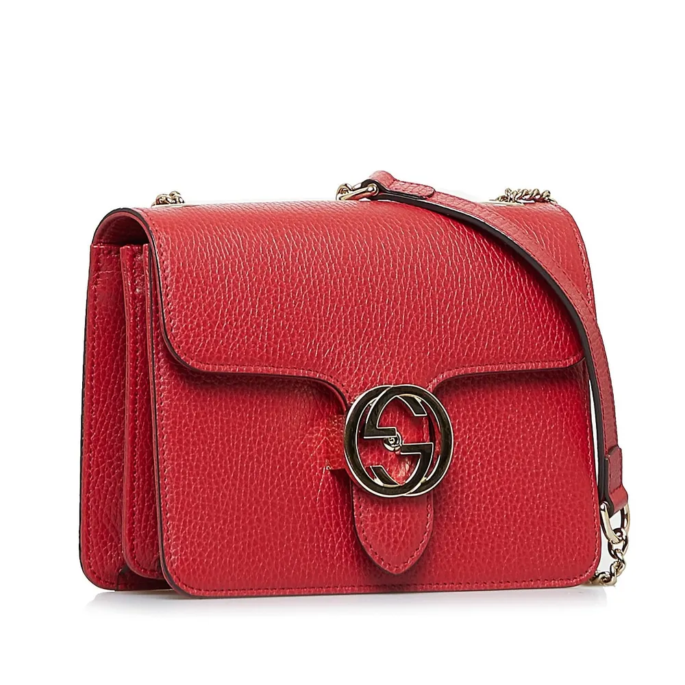 Gucci Interlocking G Dollar Crossbody Bag (SHG-oCJPEY) – LuxeDH