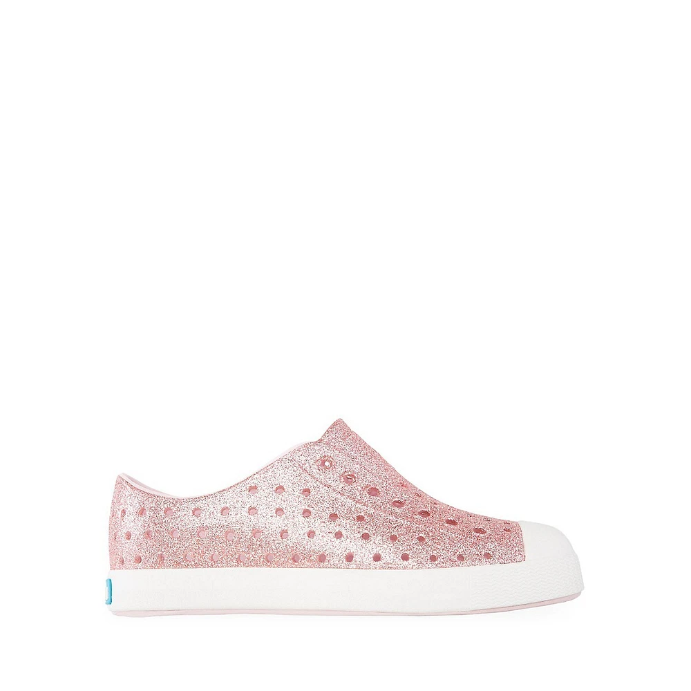 Kid's Jefferson Perfoarated Bling Slip-Ons
