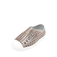 Kid's Jefferson Perfoarated Bling Slip-Ons