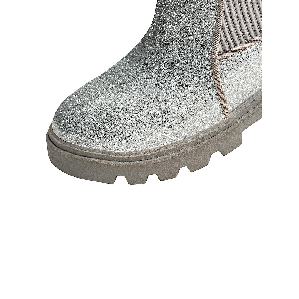 Kid's Kensington Treklite Glitter Junior Chelsea Boots