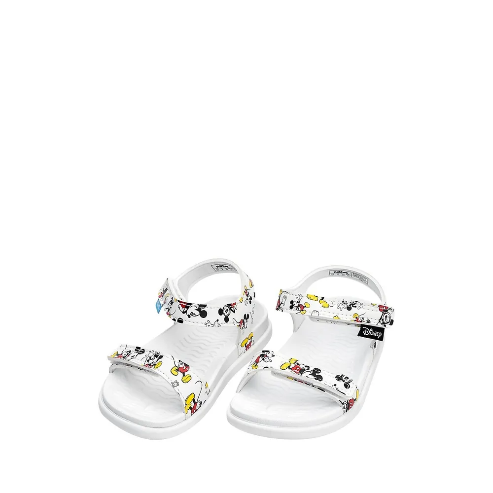 Kid's Charley-Print Disney Sandals