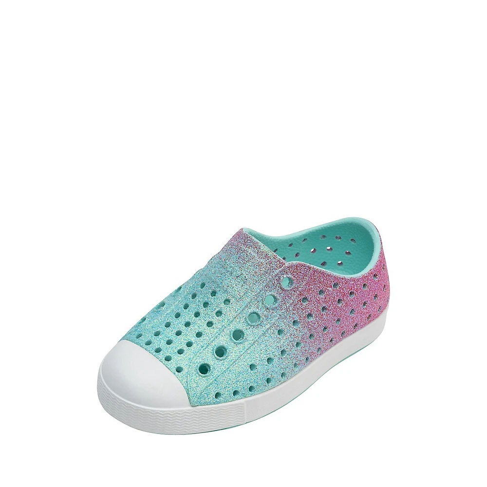 Kid's Jefferson Perfoarated Bling Slip-Ons