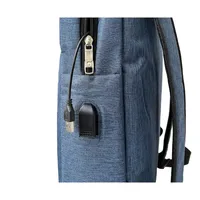 Tech Backpack With Metal Handle