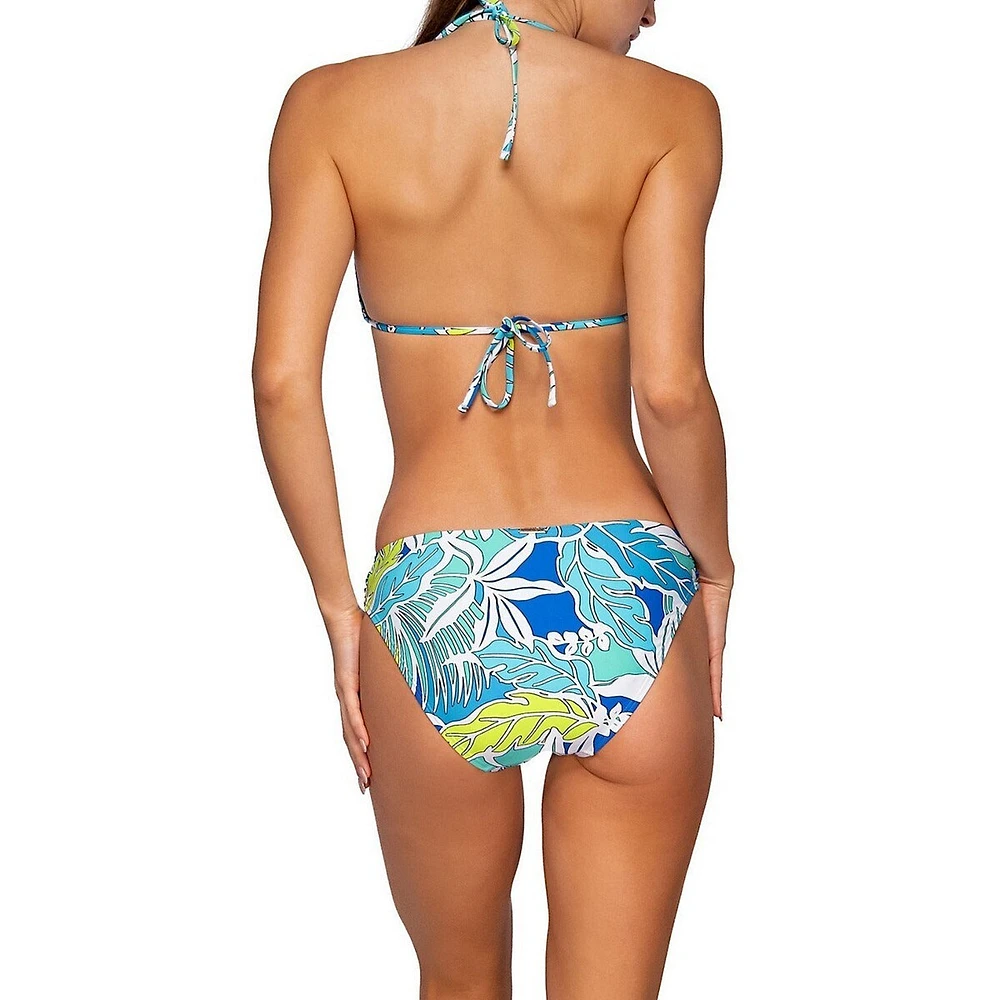 Women's Kailua Bay Audra Hipster Low-rise Silhouette Swimwear Bikini Bottom