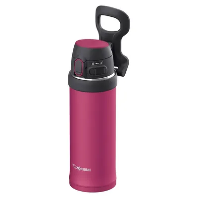 Flip-And-Go Stainless Steel Water Bottle​SM-QHE48VK