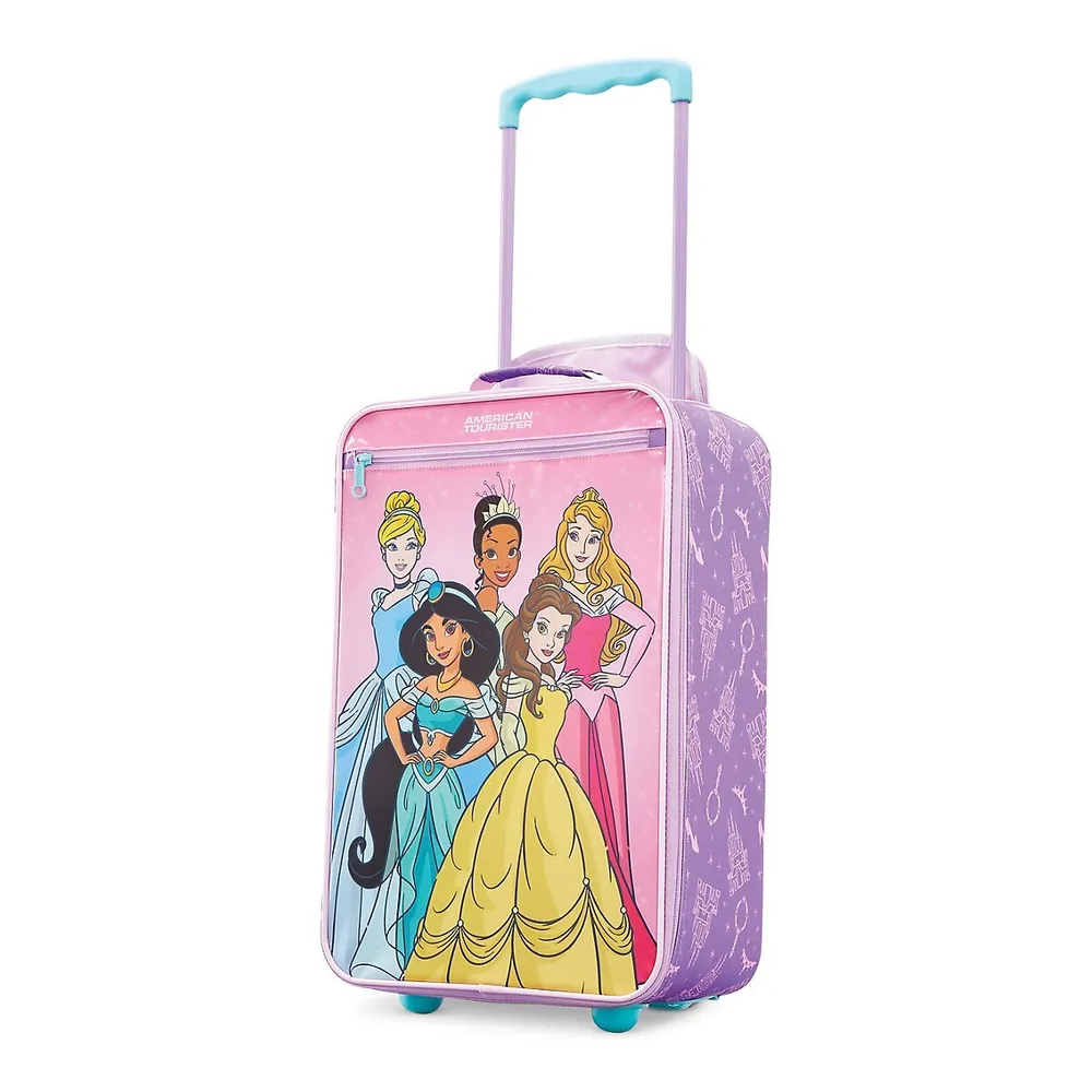 Disney Princess Kids 19-Inch Upright Carry-On Suitcase