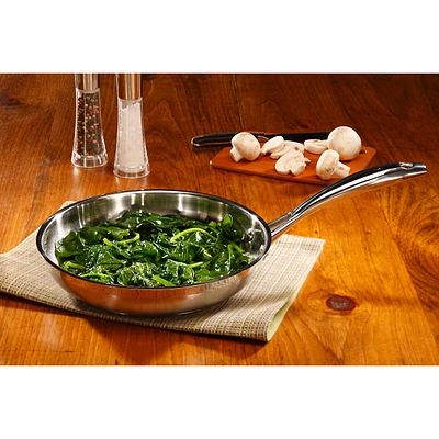 8 Inch (20cm) Premium Stainless Steel Induction Fry Pan
