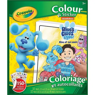 Colour & Sticker Book - Blue's Clues & You!