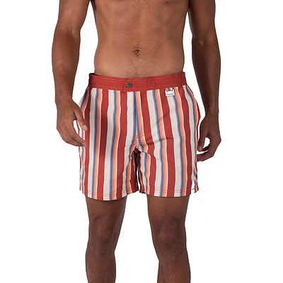 Tabasco Stripe Swim Shorts
