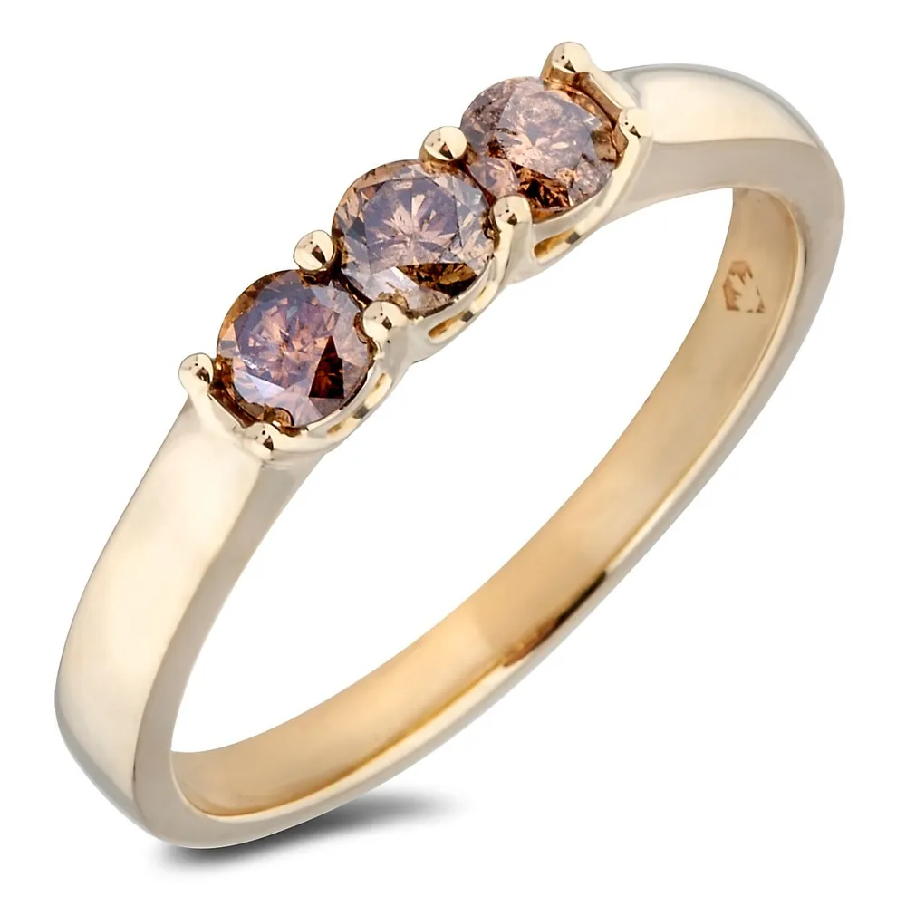 LE VIAN 14K Rose Gold Oval Morganite & 1/2 Cttw White/Chocolate Diamond  Halo Engagement Ring (G-H & Fancy Brown Color, VS2-SI2 Clarity)- Size 7 |  Amazon.com