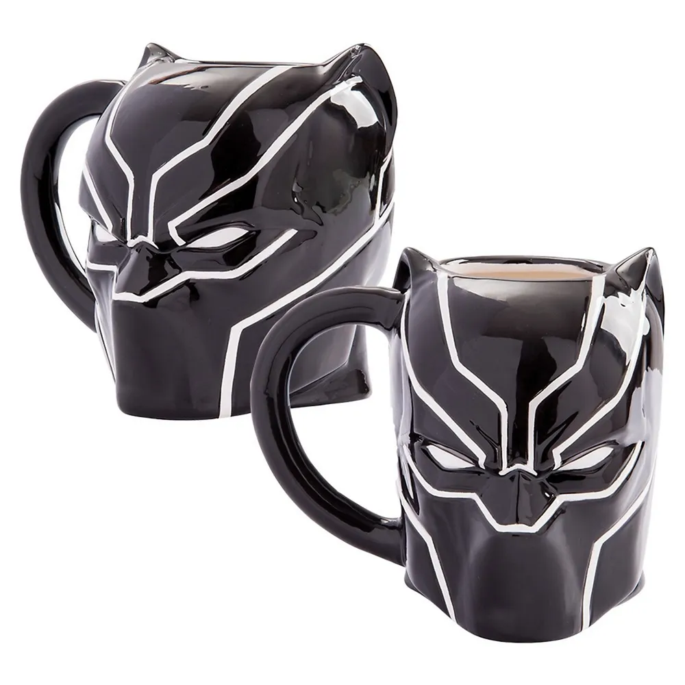 Marvel Multi Character 16oz Black Ceramic Mug