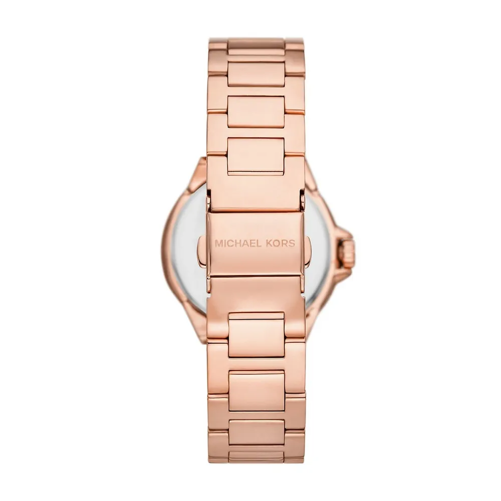 Women's Camille Three-hand, Rose Gold-tone Stainless Steel Watch