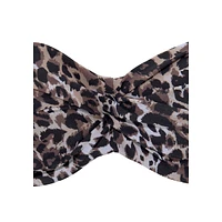 Leopard Print Bandeau Bikini Top