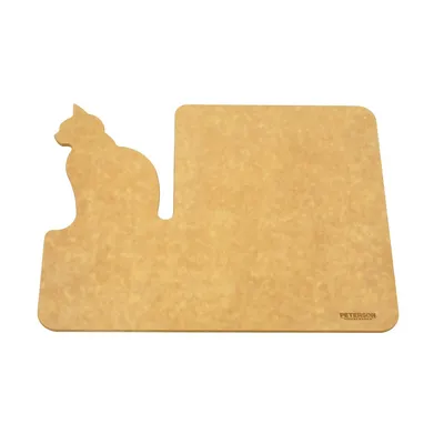 Wooden Fiber Cat Shaped Cutting Board