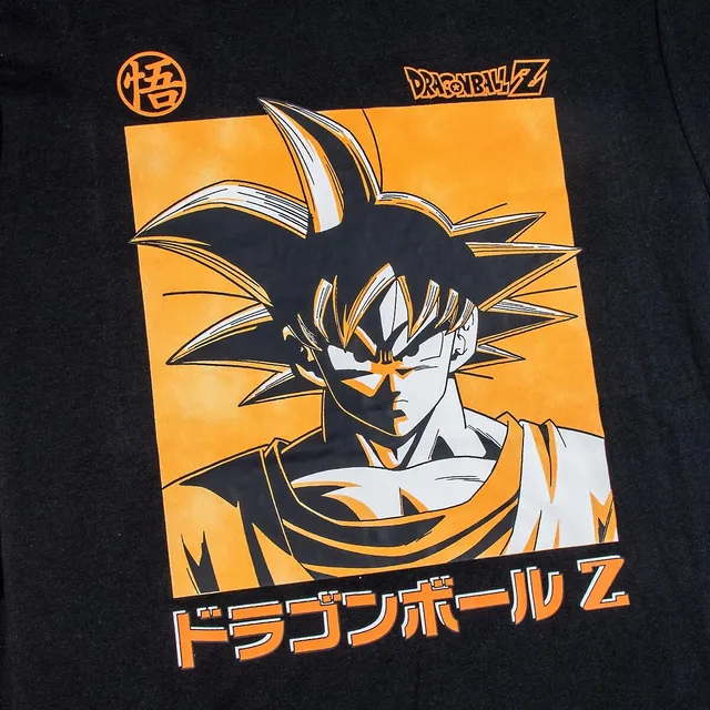 Bioworld Dragon Ball Z Goku Kanji Sleep Loungewear Pajama Set