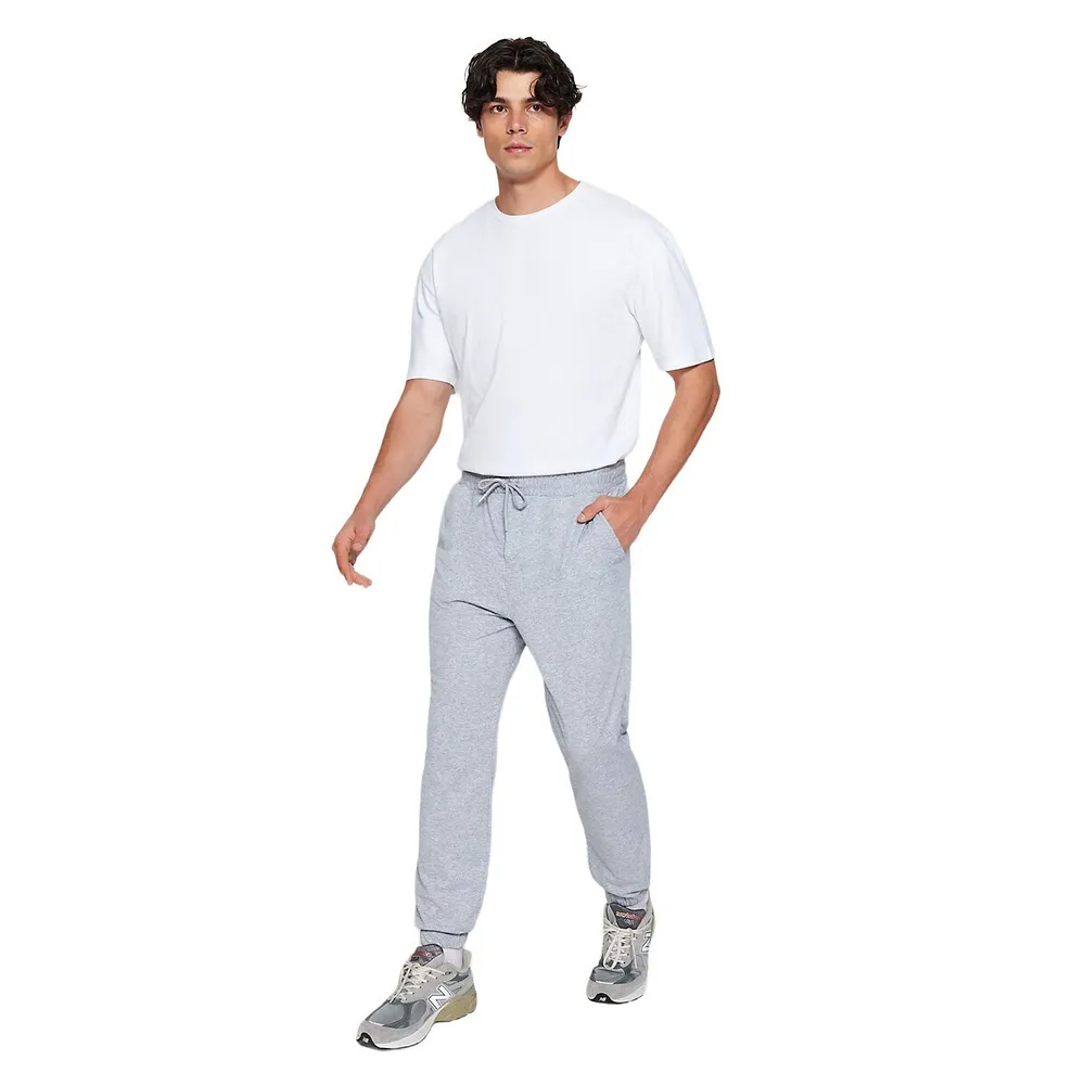 Male Basics Regular Waist Elastic Cuff Sweatpants