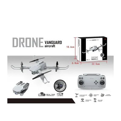 2.4ghz Foldable Rc Drone With Real-time Transmission With 480p Camera