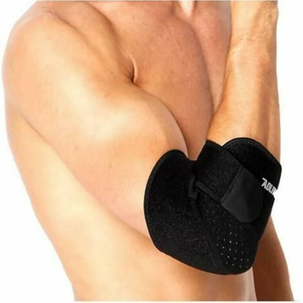 EZONEDEAL Adjustable Elbow Brace Sleeve Support Straps, Neoprene Breathable  Compression