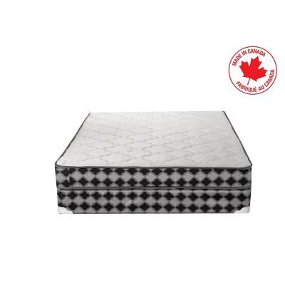 Maxima Plus - Made Canada Quilted Reversible Flip-able Bunk Bed 7-inch Foam Mattress