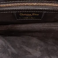 Pre-loved Embossed Oblique Saddle Bag