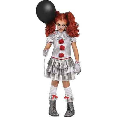 Clown Carnevil Girl Costume