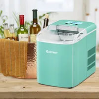 Portable Ice Maker Machine Countertop 26lbs/24h Lcd Display W/ Scoop