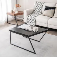 Nesting Table Modern Coffee Table Set Of 2 Stacking Side Table For Living Room