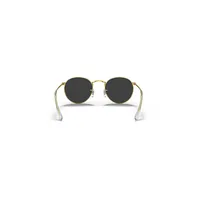Round Metal Polarized Sunglasses