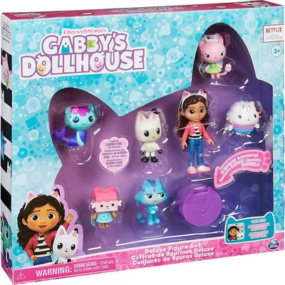 Gabby's Doll House Deluxe Figure Set