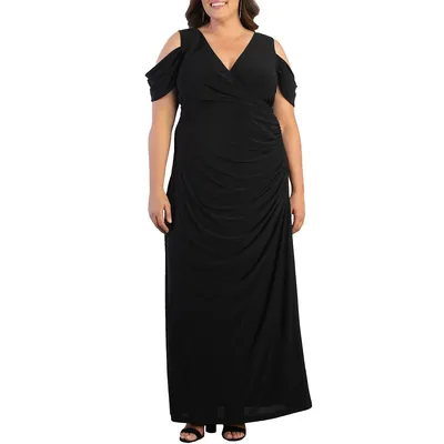 Gala Glam Evening Gown (plus Size)