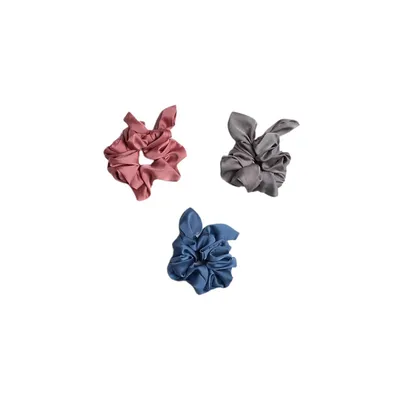 Set Of 3 Bow Scrunchies