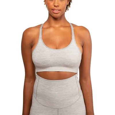 Modern Eternity Women's Maternity Layla Yoga Racer Back Nursing Bra