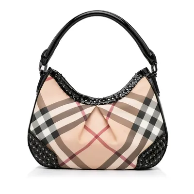 BURBERRY 90s NOVA CHECK SHOULDER BAG