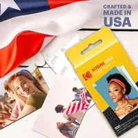 2x3 Inch Premium Zink Photo Paper Compatible With Kodak Printomatic, Smile And Step Cameras Printers