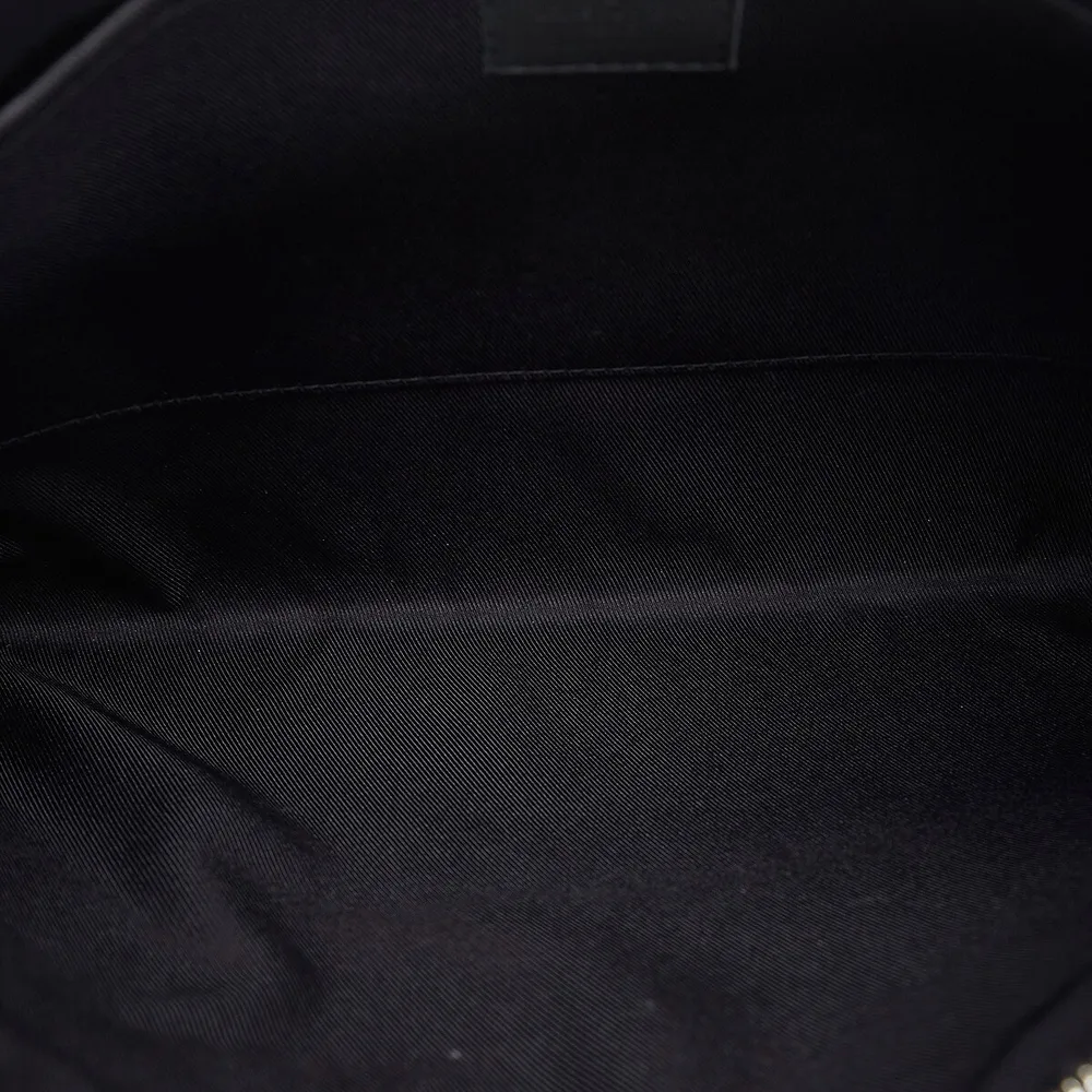 Louis Vuitton Discovery Pochette Damier Infini Black in Calfskin