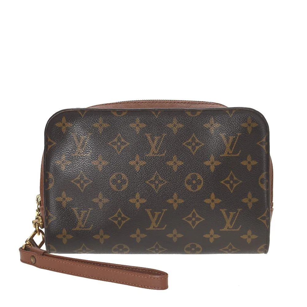 Pre-Owned Louis Vuitton Orsay Damier Ebene Pouch/Pochette