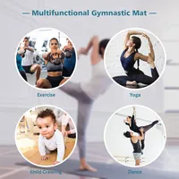 4' X 10' X 2'' Folding Gymnastics Tumbling Gym Mat Stretching Yoga