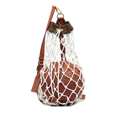 Pre-loved Lv X Nba Ball In Basket Bag