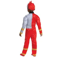 Red Ranger Dino Fury Muscle Toddler Costume