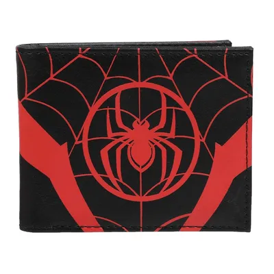 Marvel Spider-man Circle Logo Faux Leather Bifold Wallet